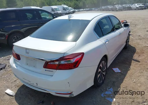 2017 Honda Accord Hybrid from USA, damaged, VIN JHMCR6F36HC015960